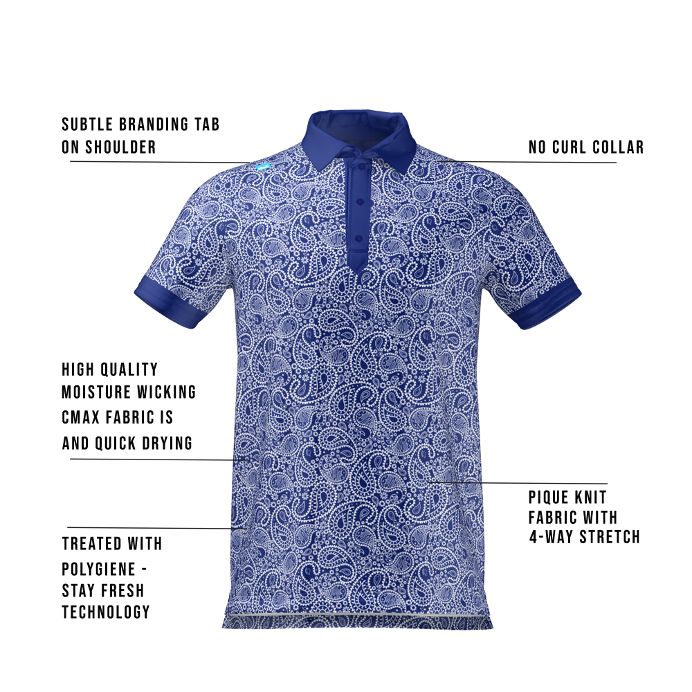 Cmax Paisley Polo