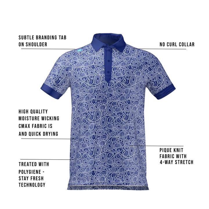 Cmax Paisley Polo