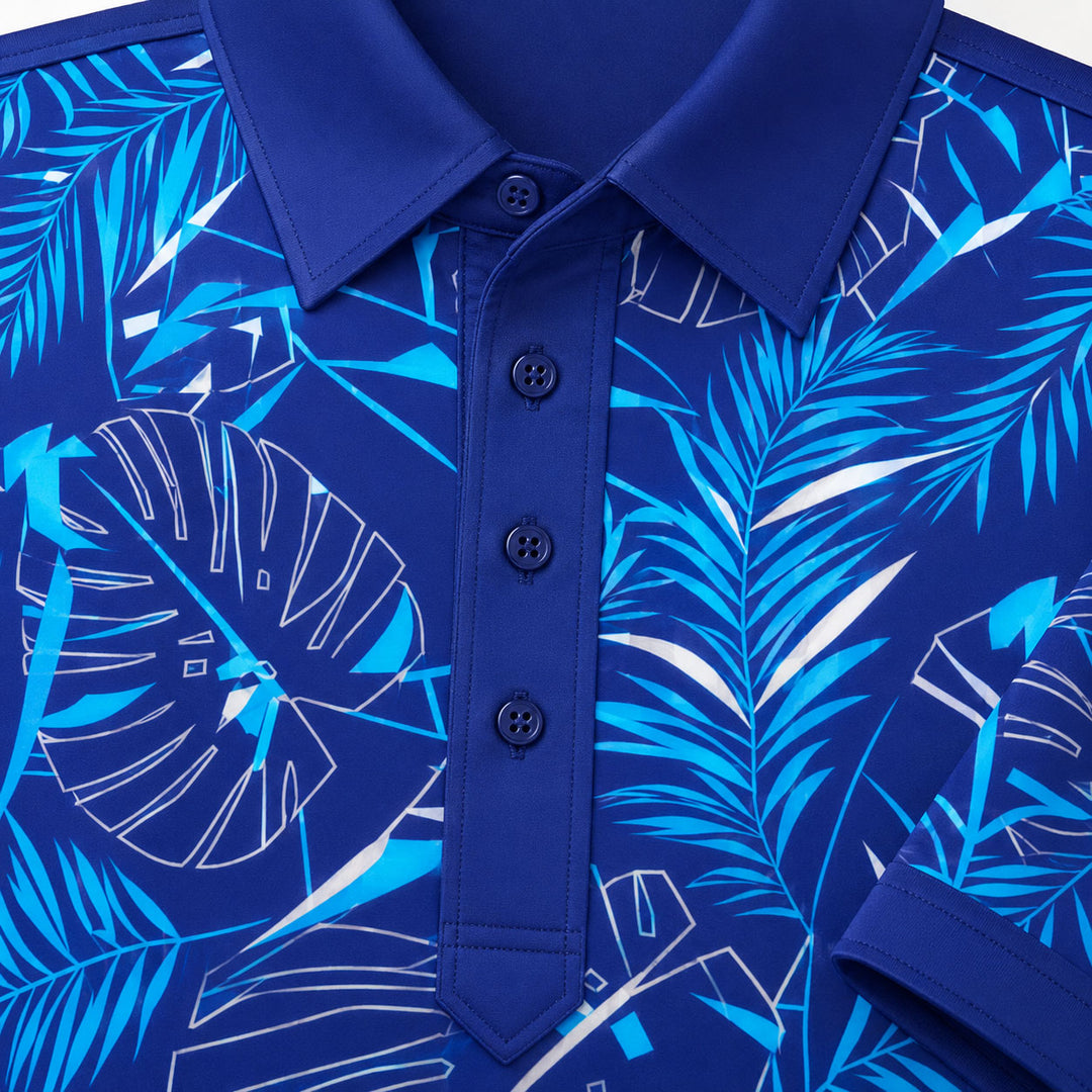 CMax Palm Polo Blue | In Stock