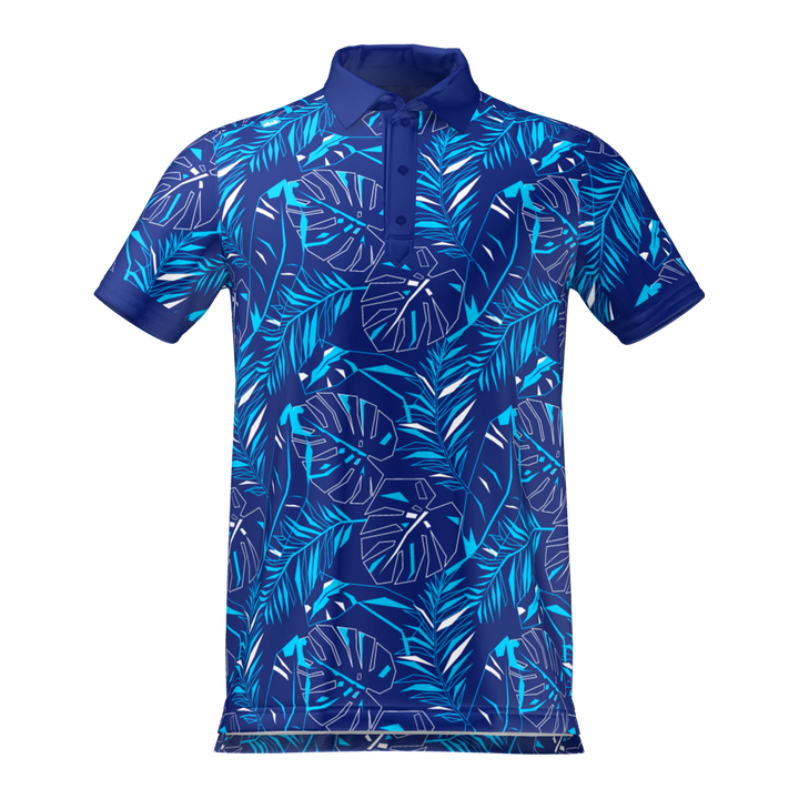 CMax Palm Polo Blue | In Stock