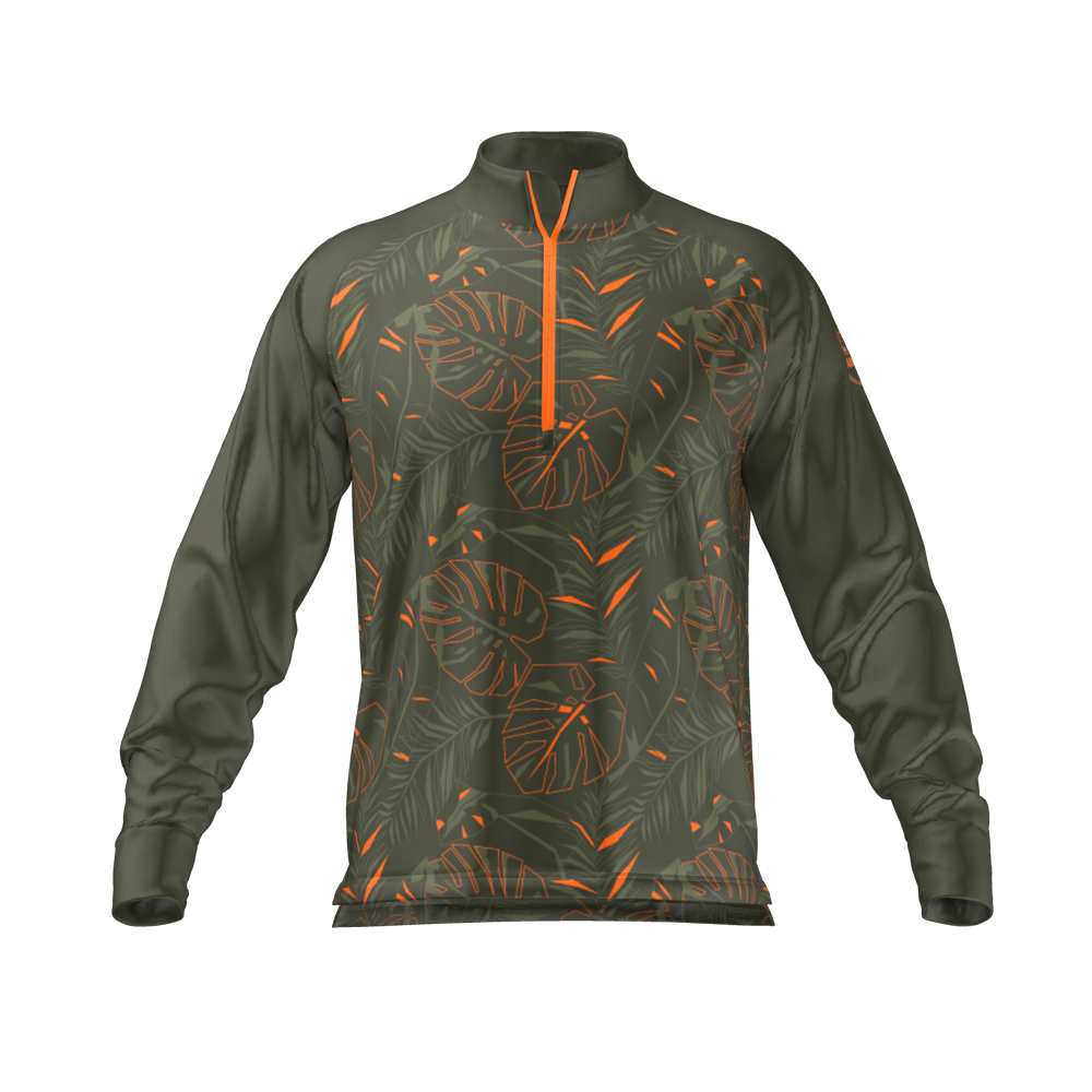 Geo Palm Mid Layer