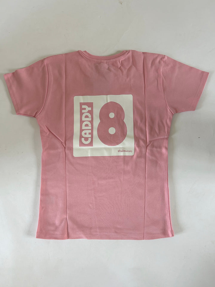 Who’s Your Caddy Womens T Shirt - Pale Pink (sample)