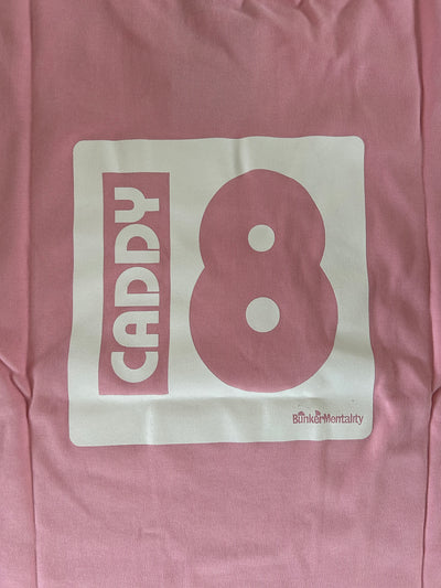 Who’s Your Caddy Womens T Shirt - Pale Pink (sample)