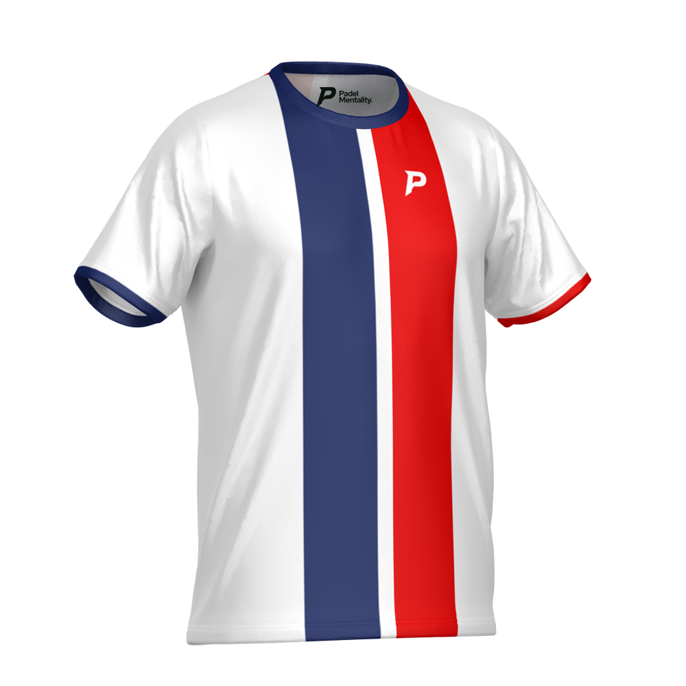 Padel Dart Tech Tee – White