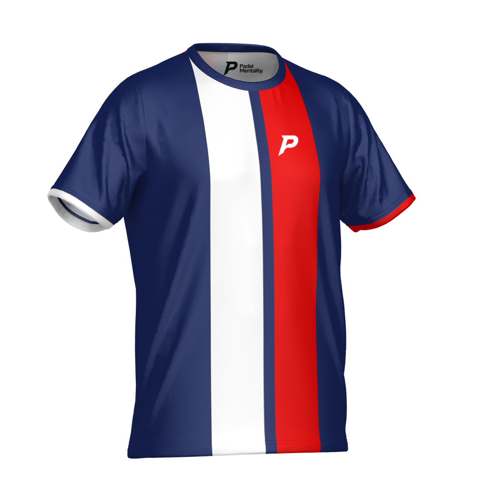 Padel Dart Tech Tee – Navy