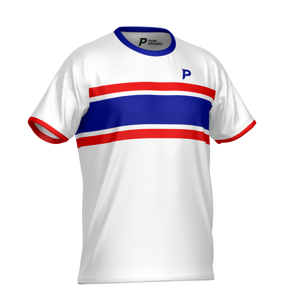 Padel Dash Tech Tee – White