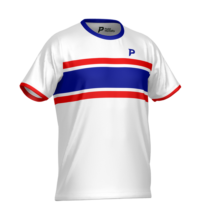 Padel Dash Tech Tee – White