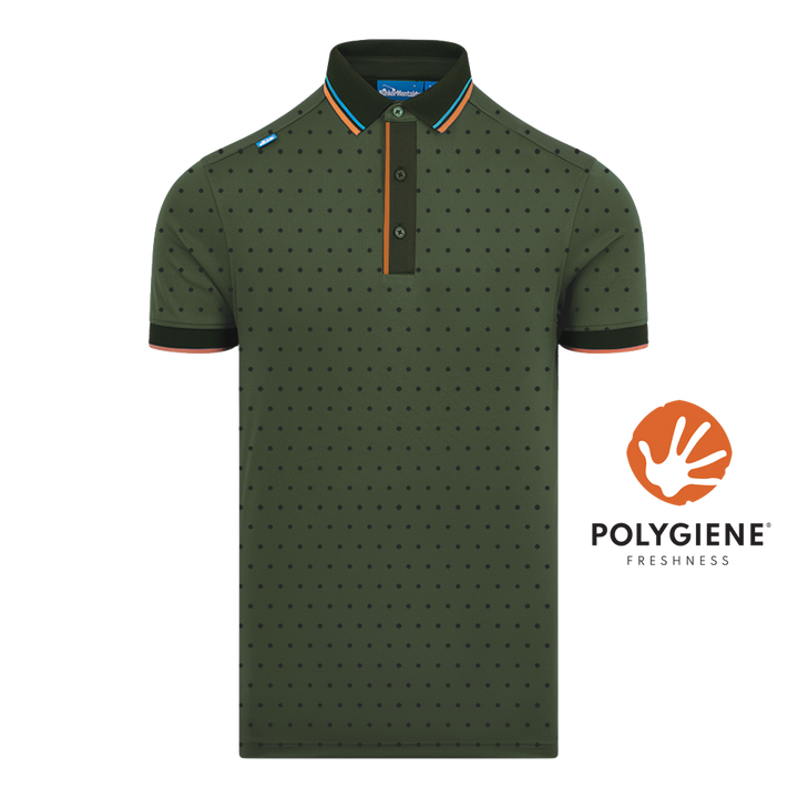 CMAX Polka Dot Polo