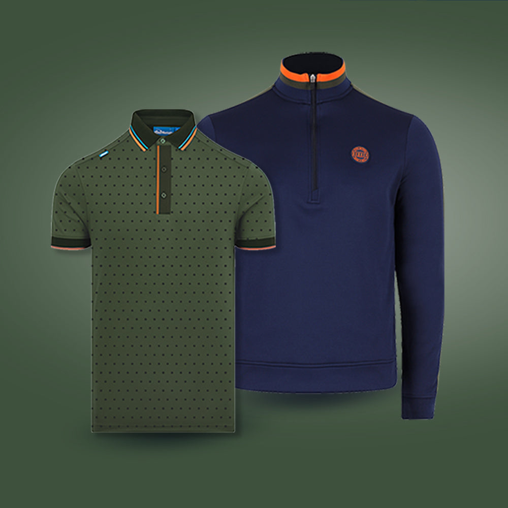 CMAX Polka Dot Polo