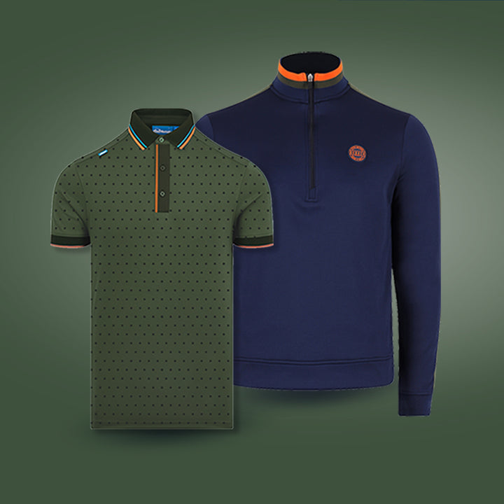 CMAX Polka Dot Polo