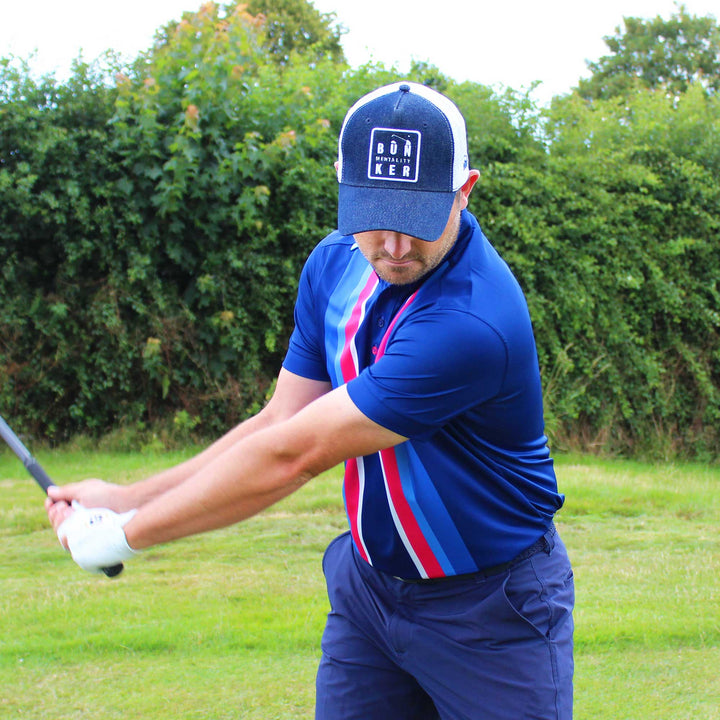 CMAX Vertical Stripe Polo