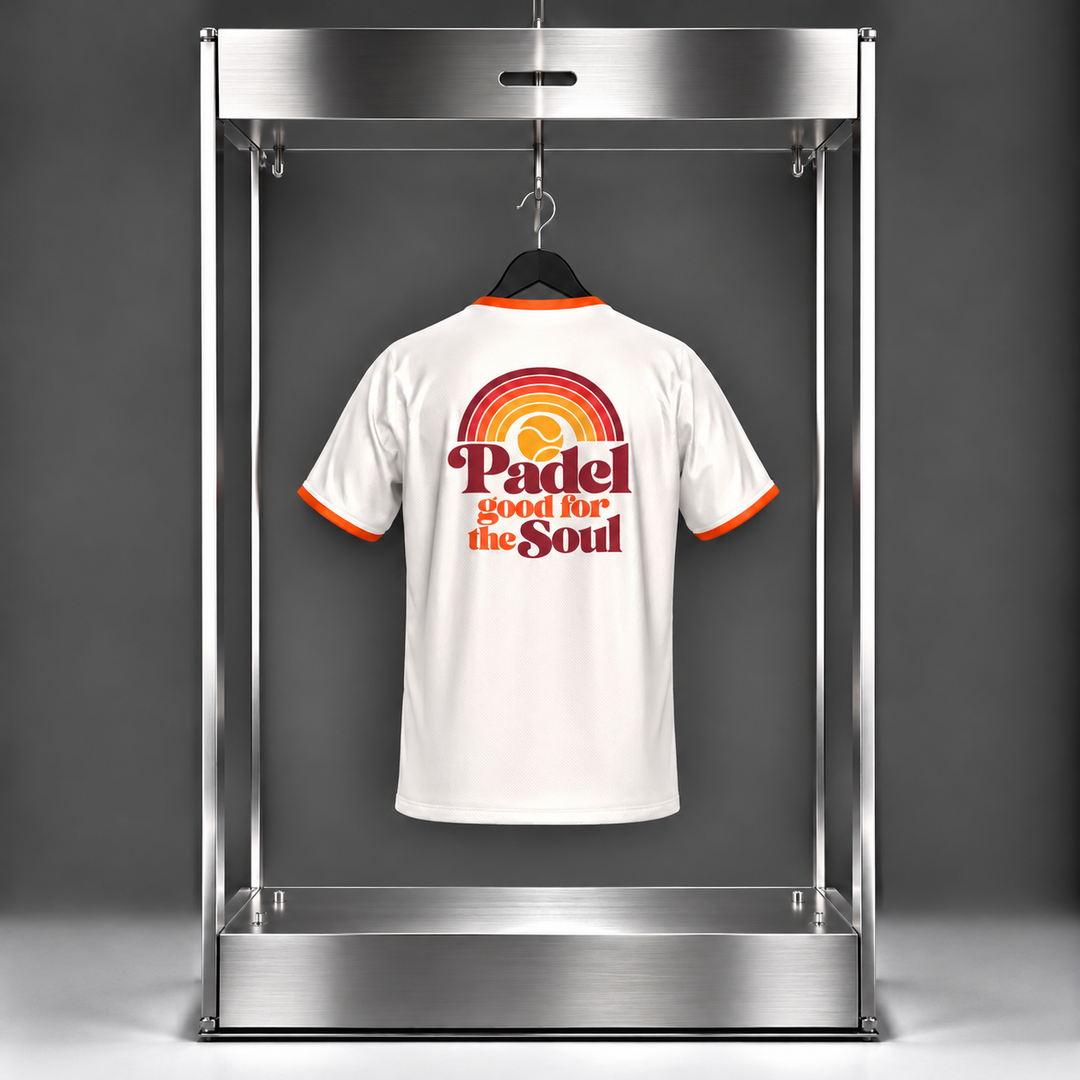 Padel Good for the Soul Tech T Shirt - Off White