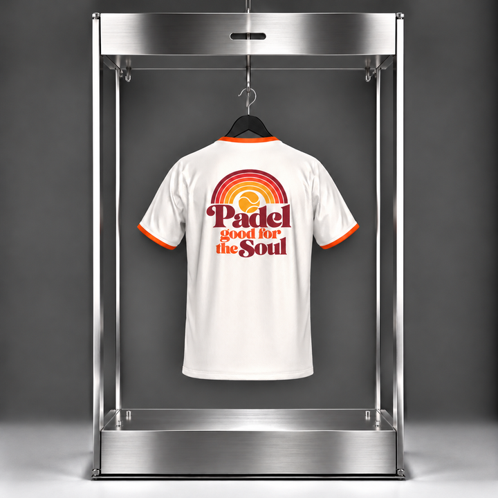 Padel Good for the Soul Tech T Shirt - Off White