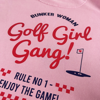 Bunker Woman Retro Crest Hoodie Pink