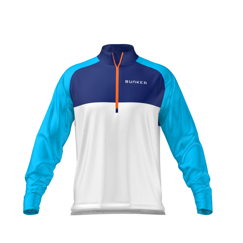 NXT SPRT Mid Layer - Bunker Blue & White