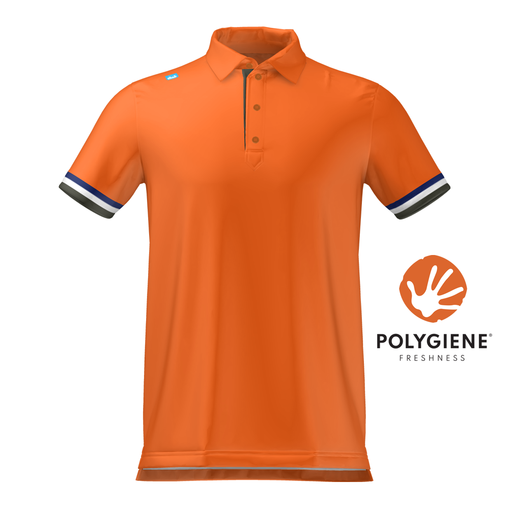 Cmax Roller Polo Shirt Orange MFY