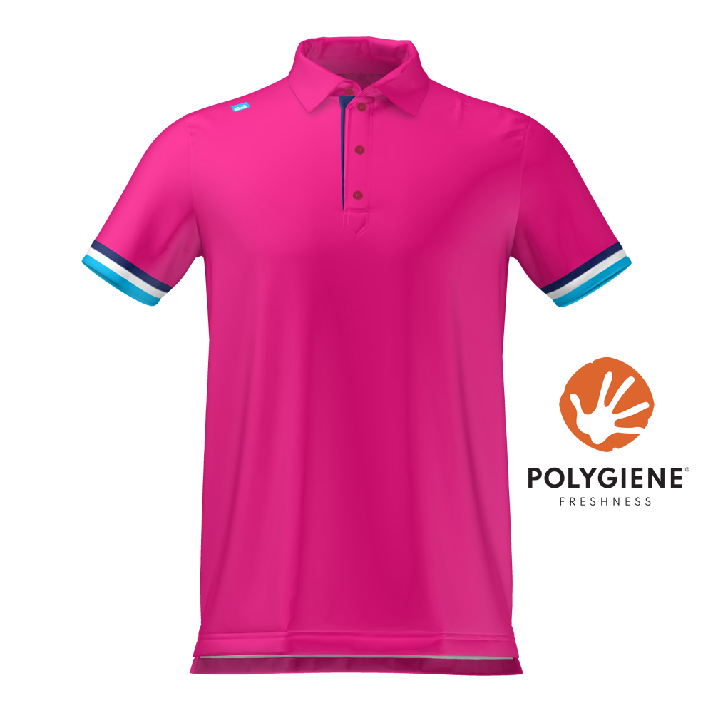 Cmax Roller Polo Shirt Pink MFY