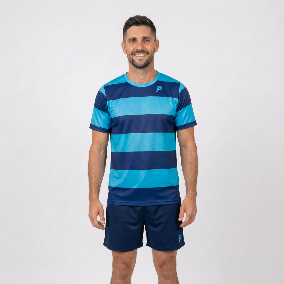 Padel Rove Tech Tee – Blues