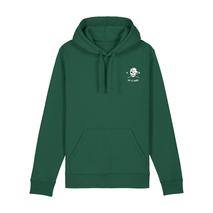 Skull Embroidered Hoodie