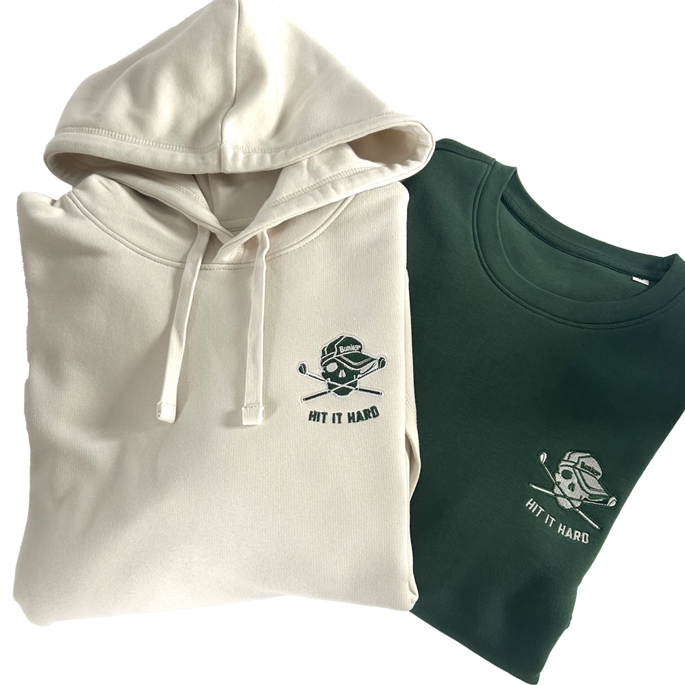 Skull Embroidered Hoodie