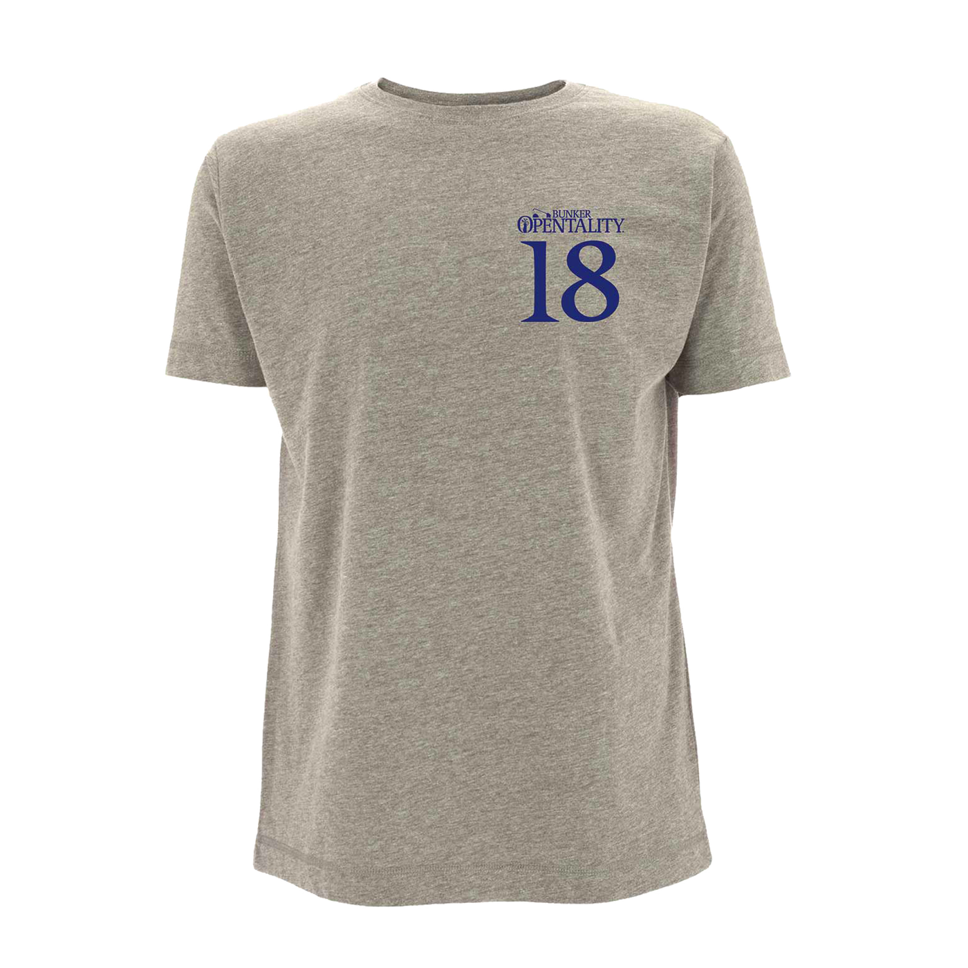 The 18th, T Shirt - Grey Marl