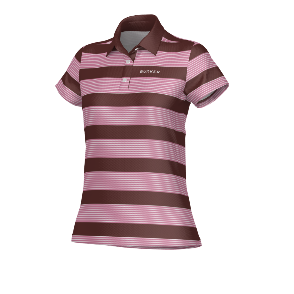 Lyra Polo - Chocolate, Rose Pink