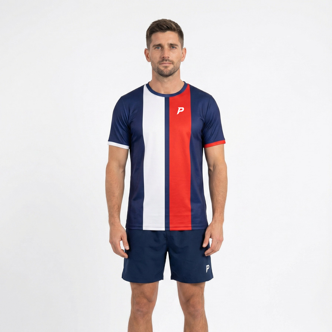 Padel Dart Tech Tee – Navy