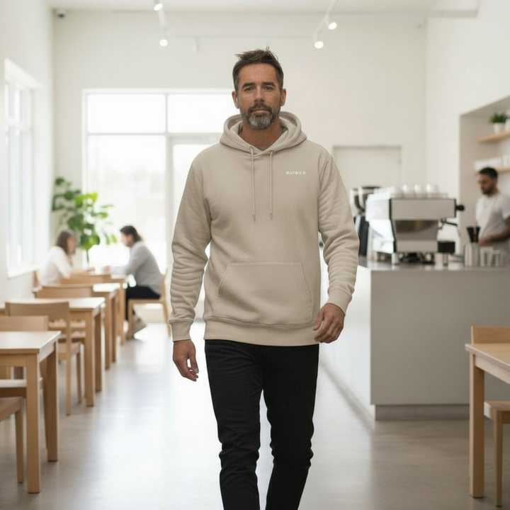 Logo Hoodie Desert Dust