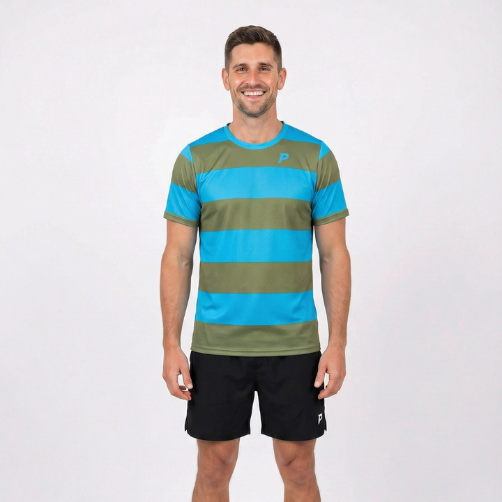 Padel Rove Tech Tee – Khaki