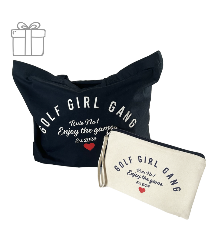 Crested Tote Bag & Zip Purse