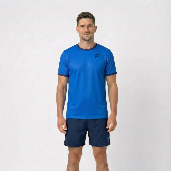 Padel Players Tech Tee – Blue
