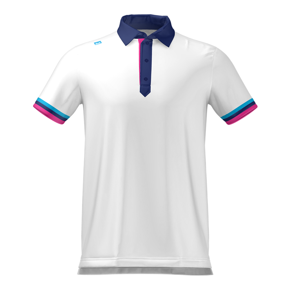 Cmax Roller Polo Shirt White MFY