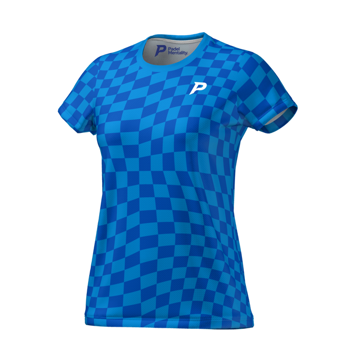 Ripple Womens Tech T Shirt Blue