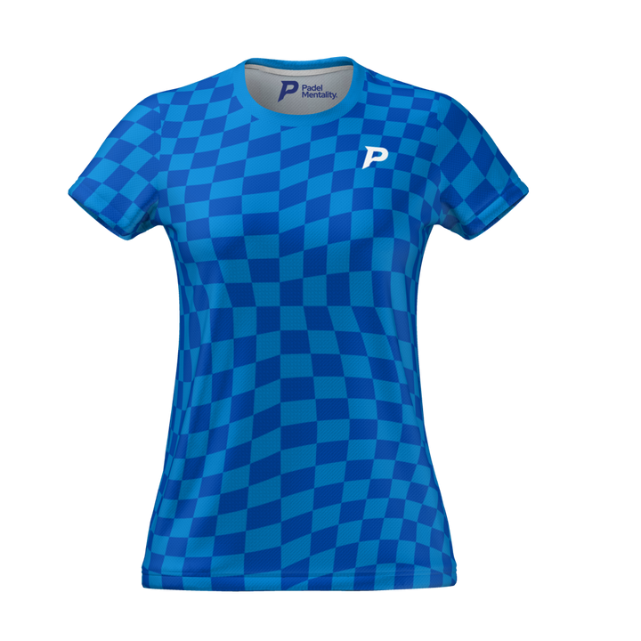 Ripple Womens Tech T Shirt Blue