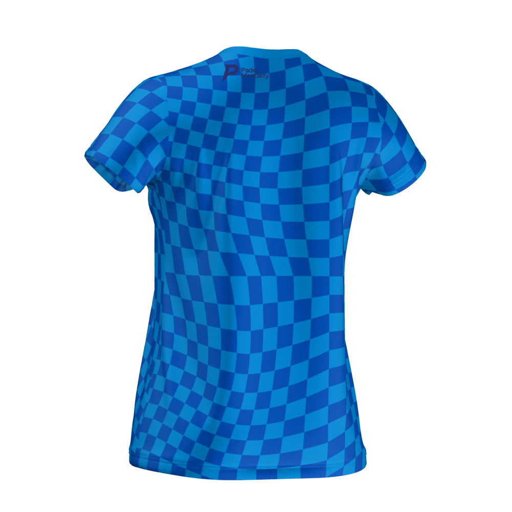 Ripple Womens Tech T Shirt Blue