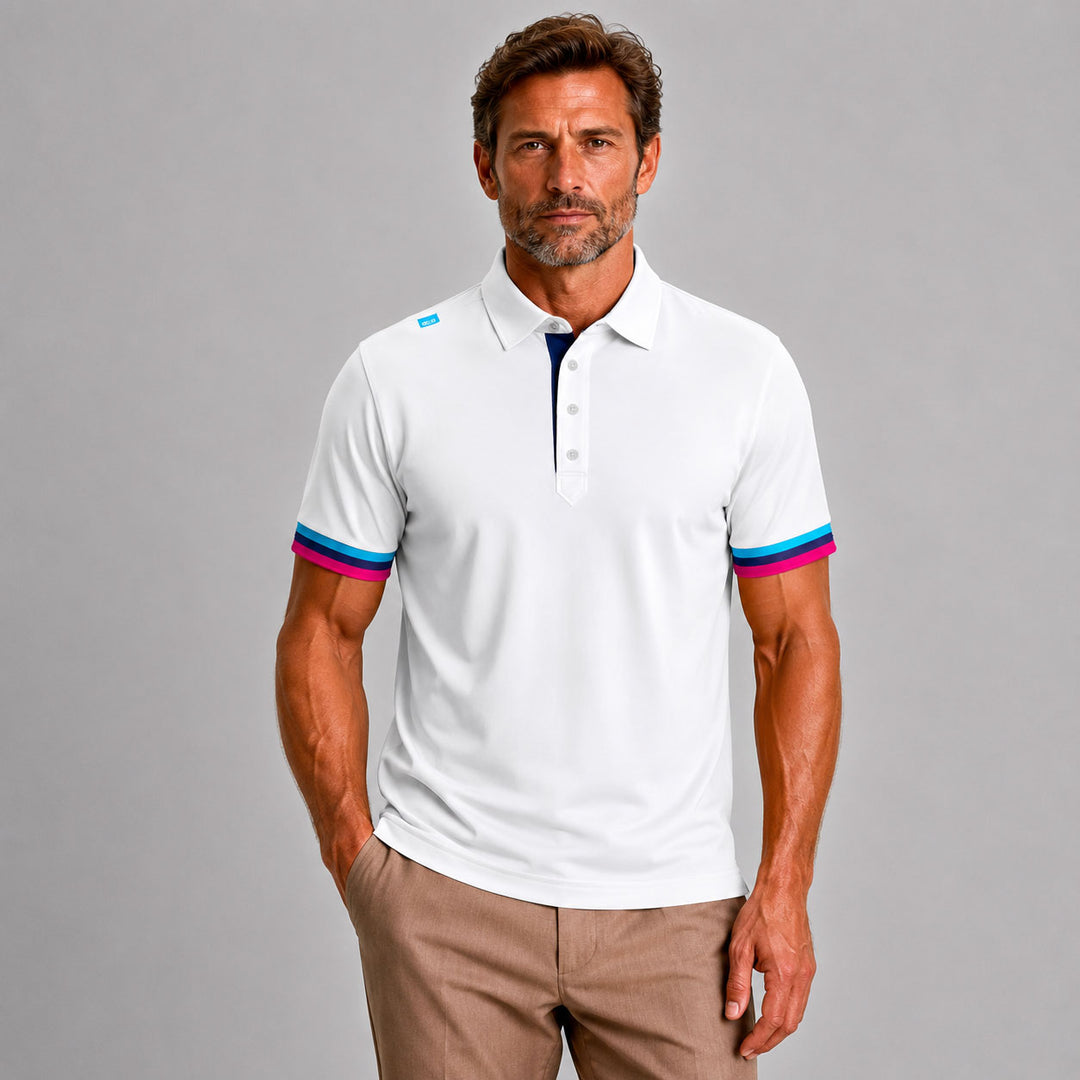 CMax Roller Polo - Solid White