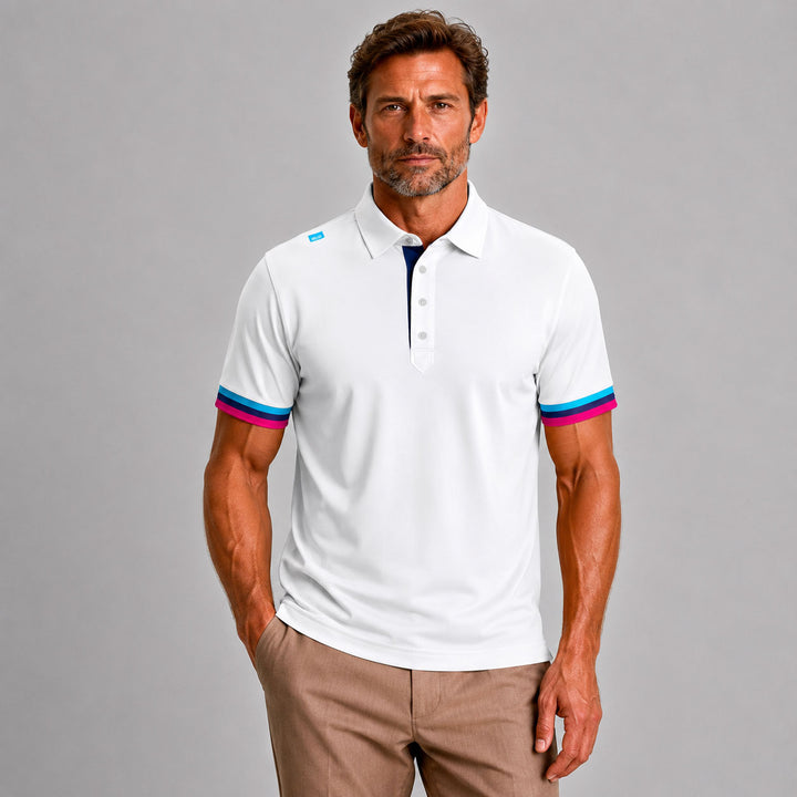 CMax Roller Polo - Solid White
