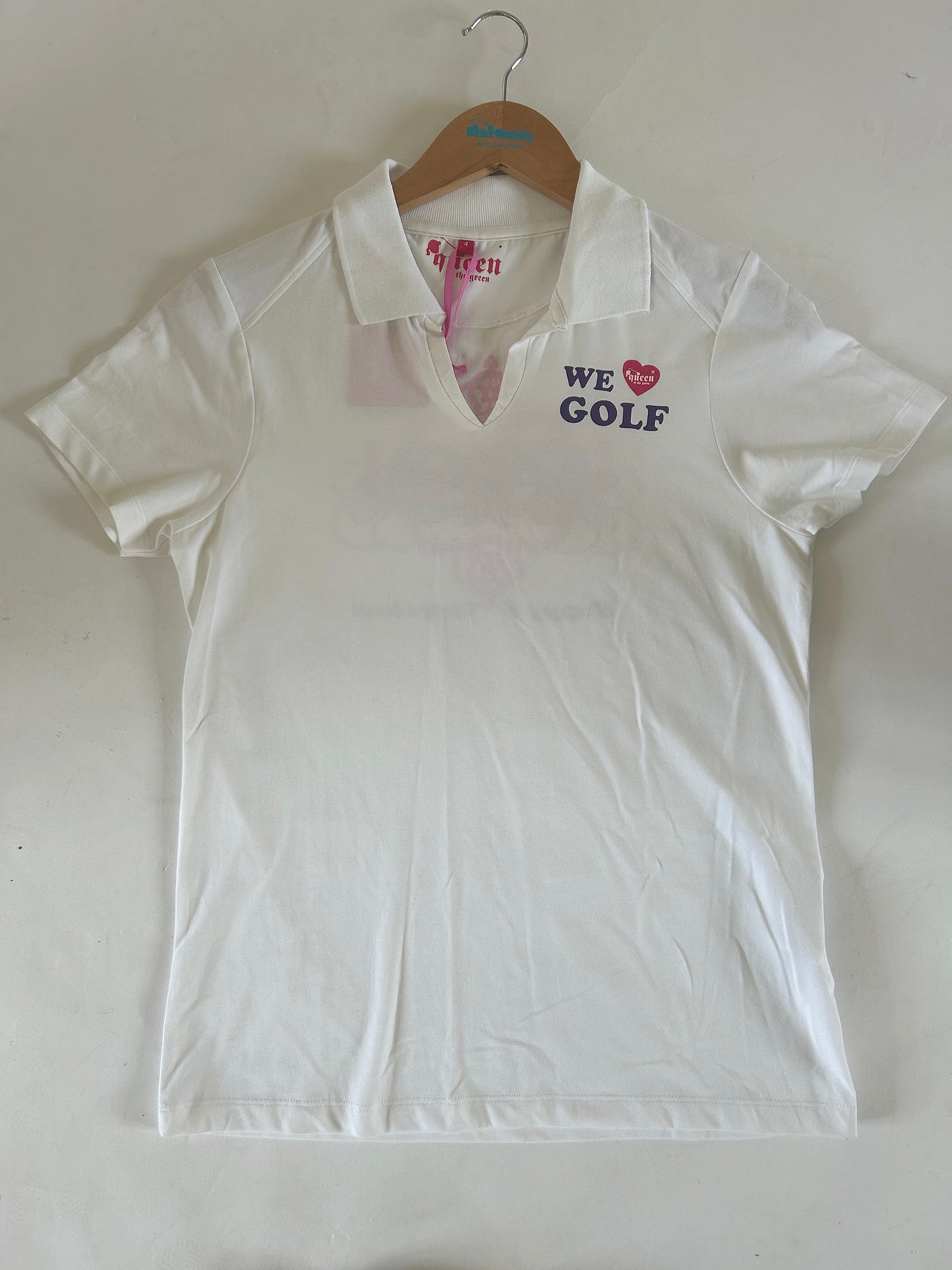 Heart Golf Polo White (sample)