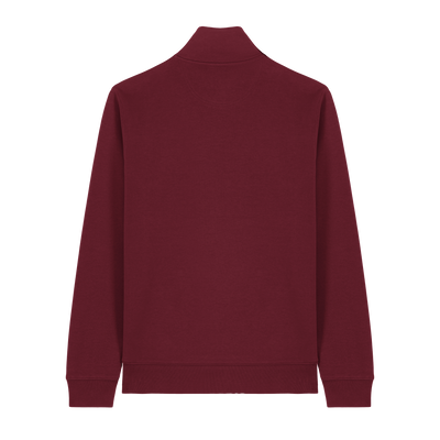 Bunker Zip Sweatshirt Claret