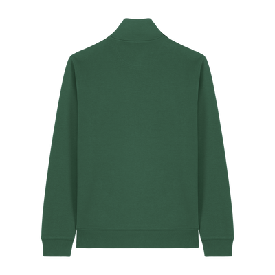 Bunker Zip Sweatshirt Bottle Green