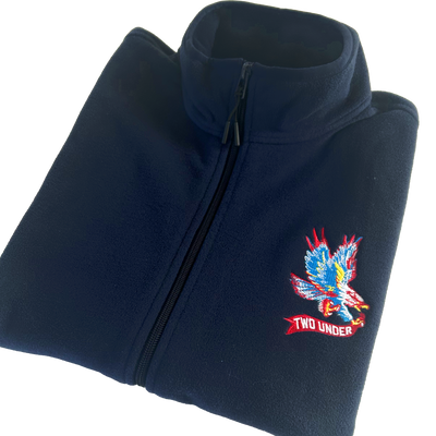 2 Under Sleeveless Fleece Jacket Navy