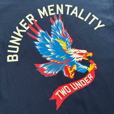 2 Under Eagle T Shirt Navy