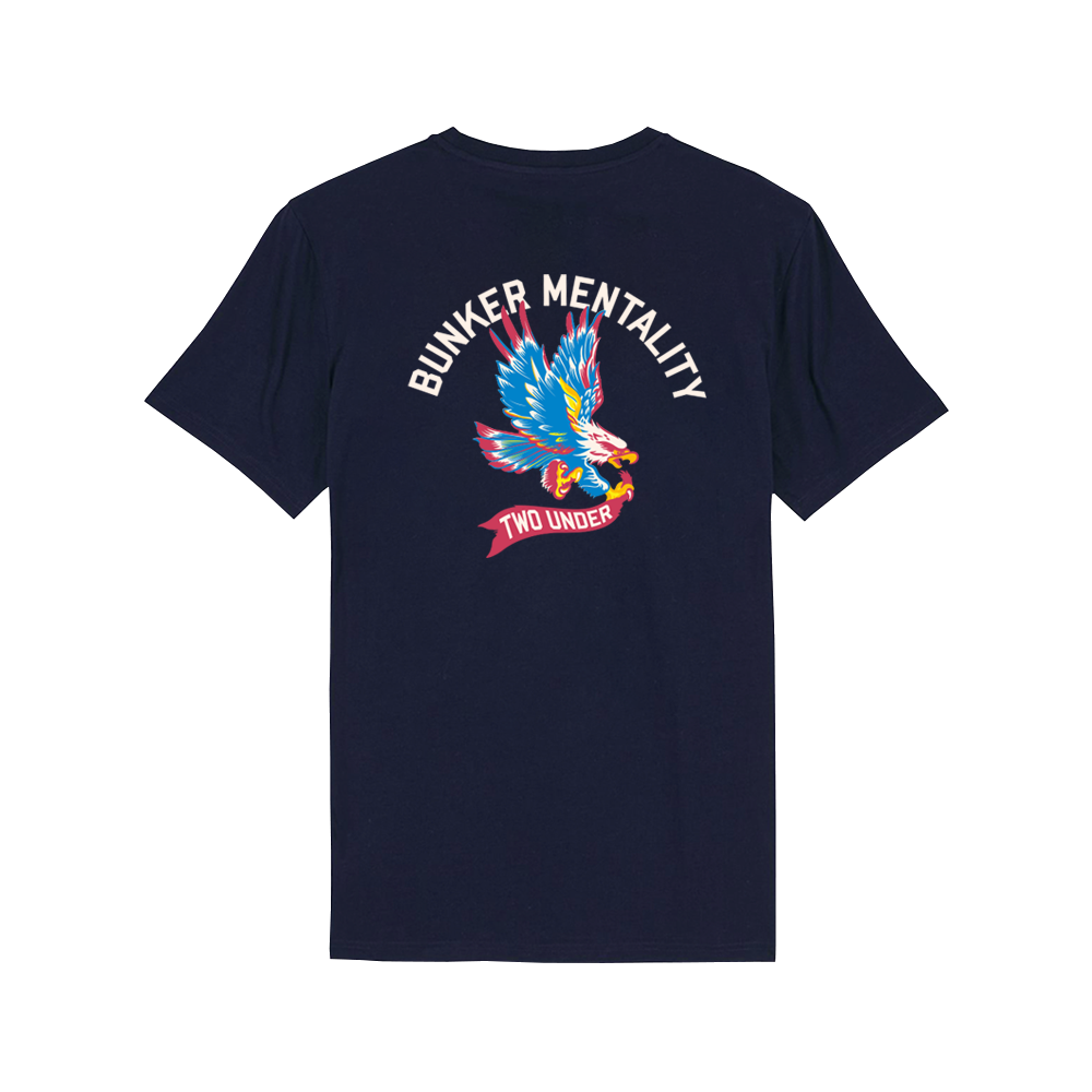 2 Under Eagle T Shirt Navy