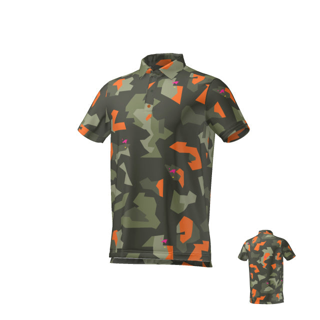 Cmax Camo Polo Shirt Khaki MFY