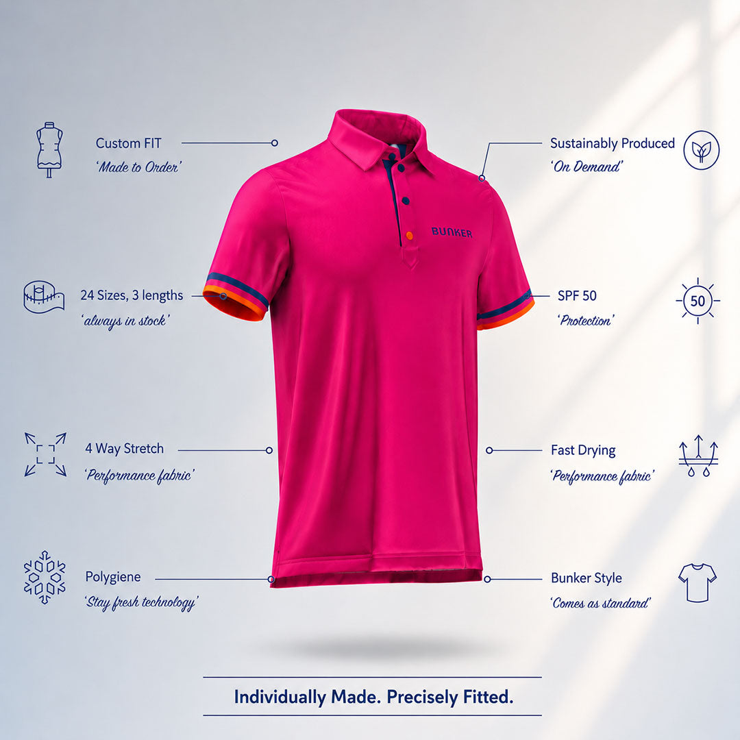 CMax Roller Polo - Cerise Pink