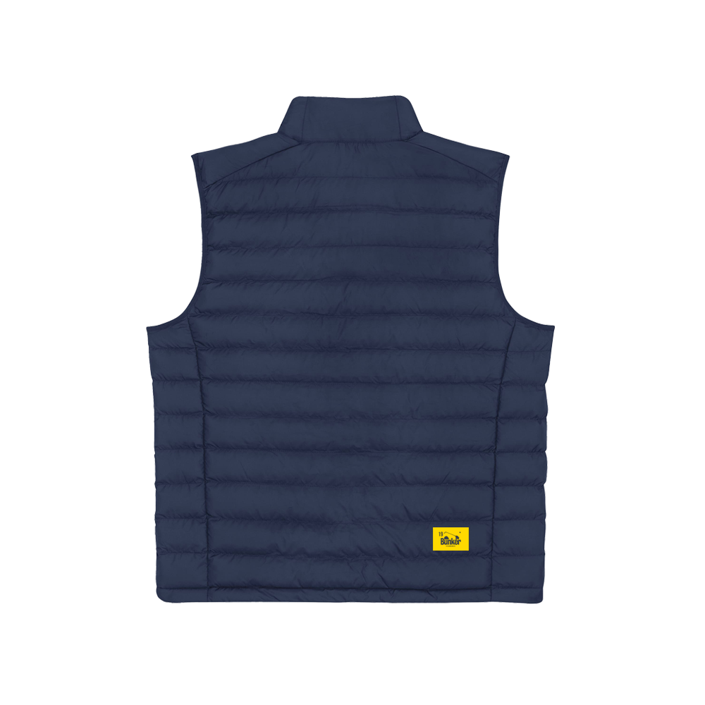 Bunker Tech Logo Gilet - Navy