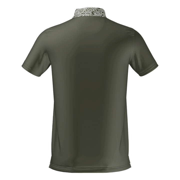 Cmax Paisley Collar Polo