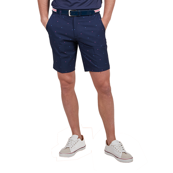 Offset Spot Shorts