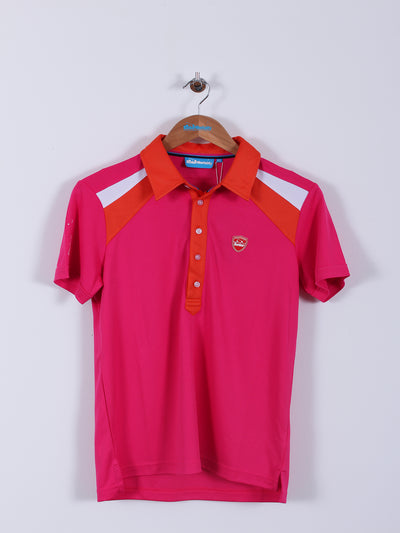 CMAX Insert Playa Polyester Polo Shirt (Sample) - Hot Pink - Various Sizes