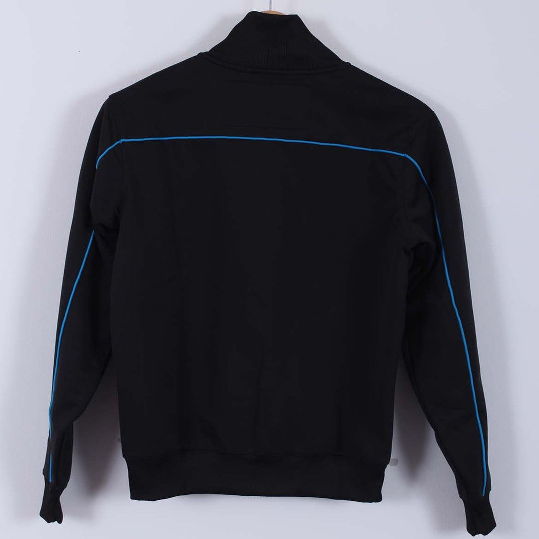 Black Warm Up Zipper- Black (sample)